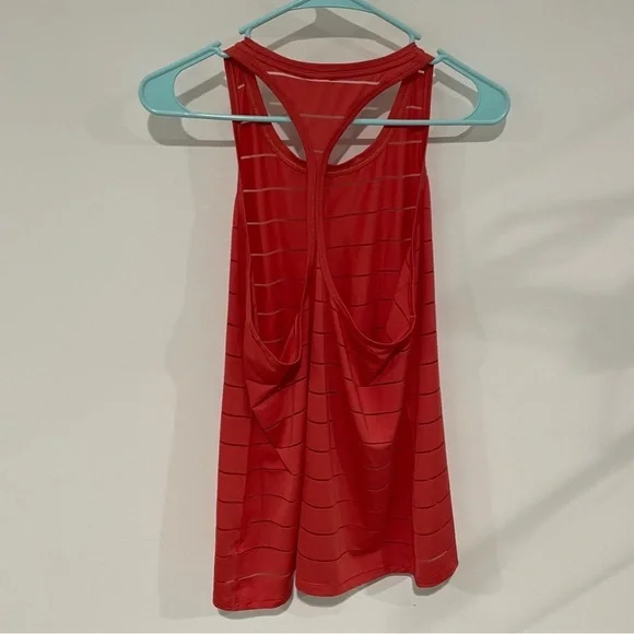 Athleta Red Striped Tank Top - Picture 8 of 8
